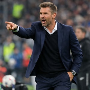 Professional soccer coach